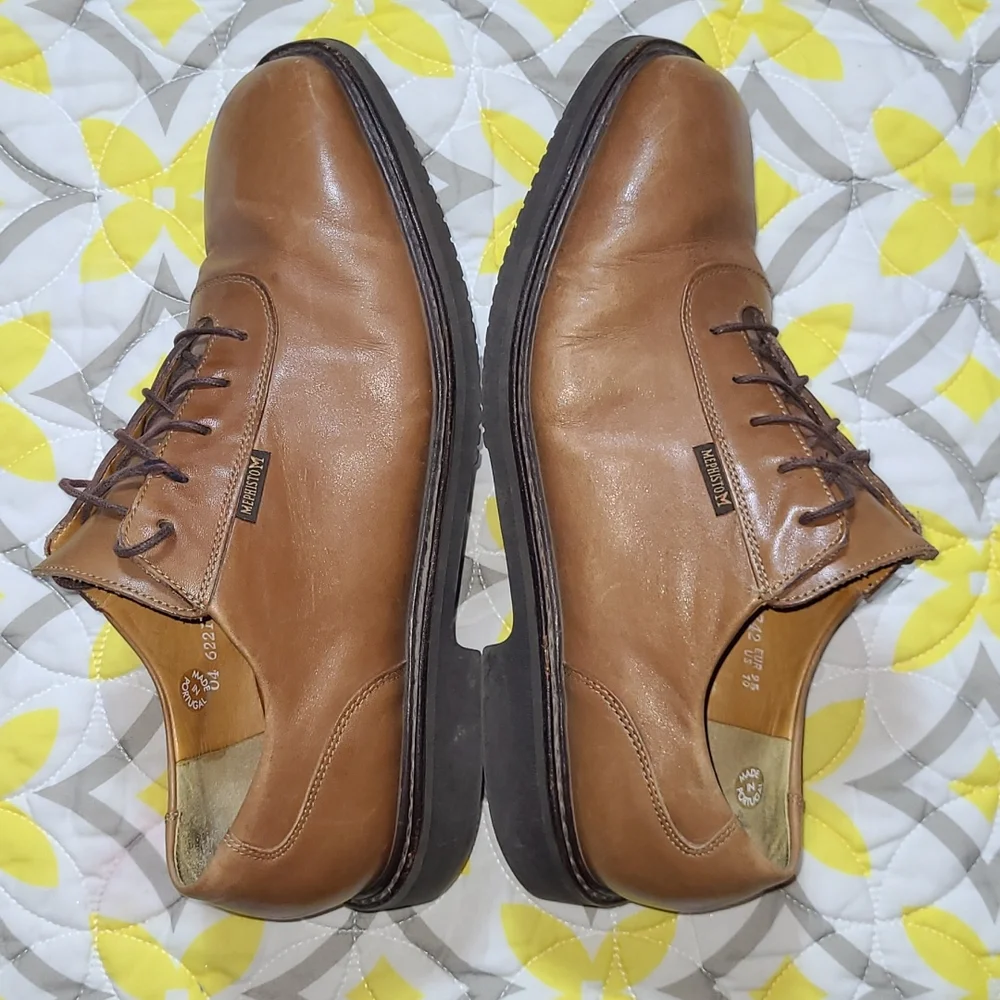Mephisto Goodyear Welt Air Relax Shoes Size 10 Men's - Picture 6 of 8